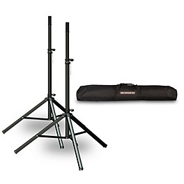 Ultimate Support TS-70 Speaker Stand 2-Pack with Musicians Gear Speaker Stand Bag