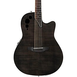 Open Box Applause Elite Series AE44IIP Acoustic-Electric Guitar Level 1 Transparent Black Flame