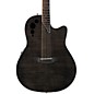 Open Box Applause Elite Series AE44IIP Acoustic-Electric Guitar Level 1 Transparent Black Flame thumbnail