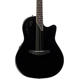 Open Box Applause Elite Series AE44II Acoustic-Electric Guitar Level 2 Black 190839056238