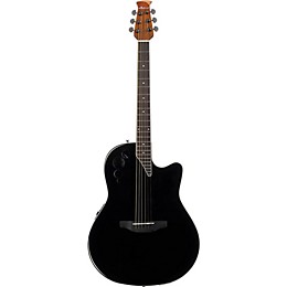 Open Box Applause Elite Series AE44II Acoustic-Electric Guitar Level 2 Black 190839056238