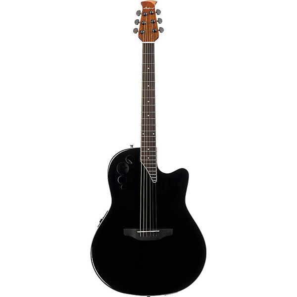 Open Box Applause Elite Series AE44II Acoustic-Electric Guitar Level 2 Black 190839056238