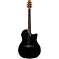 Open Box Applause Elite Series AE44II Acoustic-Electric Guitar Level 2 Black 190839056238