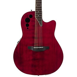 Open Box Applause Elite Series AE44II Acoustic-Electric Guitar Level 1 Ruby Red