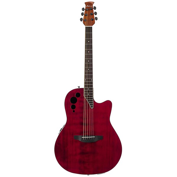 Open Box Applause Elite Series AE44II Acoustic-Electric Guitar Level 1 Ruby Red