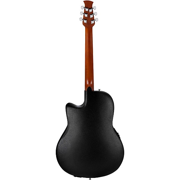 Open Box Applause Balladeer Series AB24II Acoustic-Electric Guitar Level 2 Black 190839118820