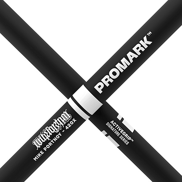 Promark Mike Portnoy ActiveGrip 420X Hickory Drum Sticks 5A Wood