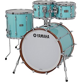 Yamaha 4-Piece Recording Custom Shell Pack With 22" Bass Drum Surf Green