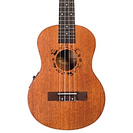 Flight DUT 34 CEQ Tenor Acoustic-Electric Ukulele Natural