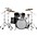 Yamaha 4-Piece Recording Custom Shell Pack With ... Yamaha 4-Piece Recording Custom Shell Pack With 20" Bass Drum Solid Black