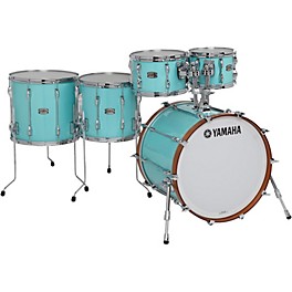 Yamaha 5-Piece Recording Custom Shell Pack Real Wood Yamaha 5-Piece Recording Custom Shell Pack Surf Green