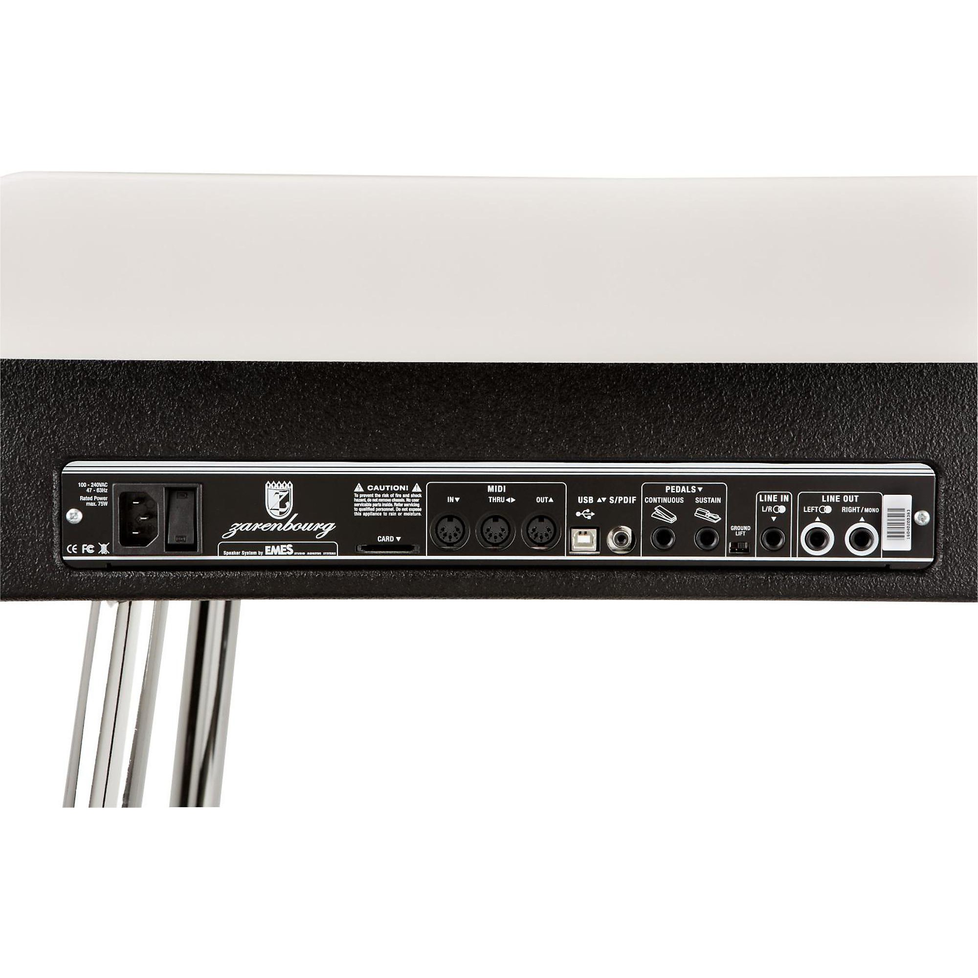 Open Box Waldorf Zarenbourg Electric Piano White Open Box Waldorf Zarenbourg Electric Piano White