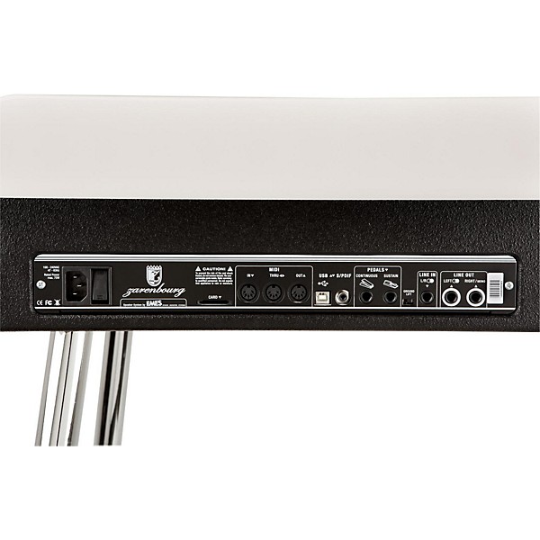 Open Box Waldorf Zarenbourg Electric Piano White 888365981130