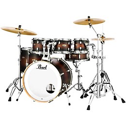 Pearl Decade Maple 7-Piece Shell Pack Satin Brown Burst