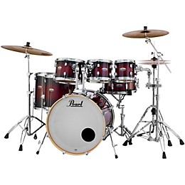 Pearl Decade Maple 7-Piece Shell Pack Gloss Deep Red Burst