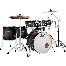 Pearl Decade Maple 7-Piece Shell Pack Satin Black Burst
