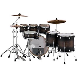Pearl Decade Maple 7-Piece Shell Pack Satin Black Burst