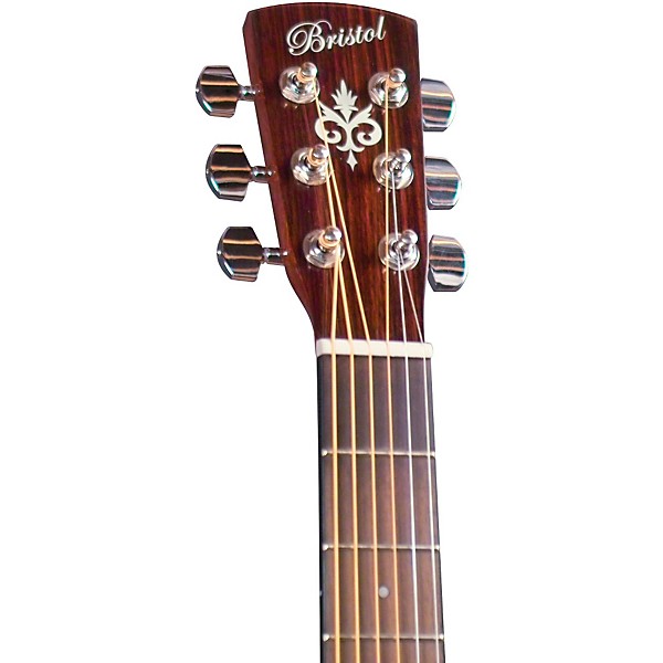 Bristol BD-16 Dreadnaught Acoustic Guitar Natural