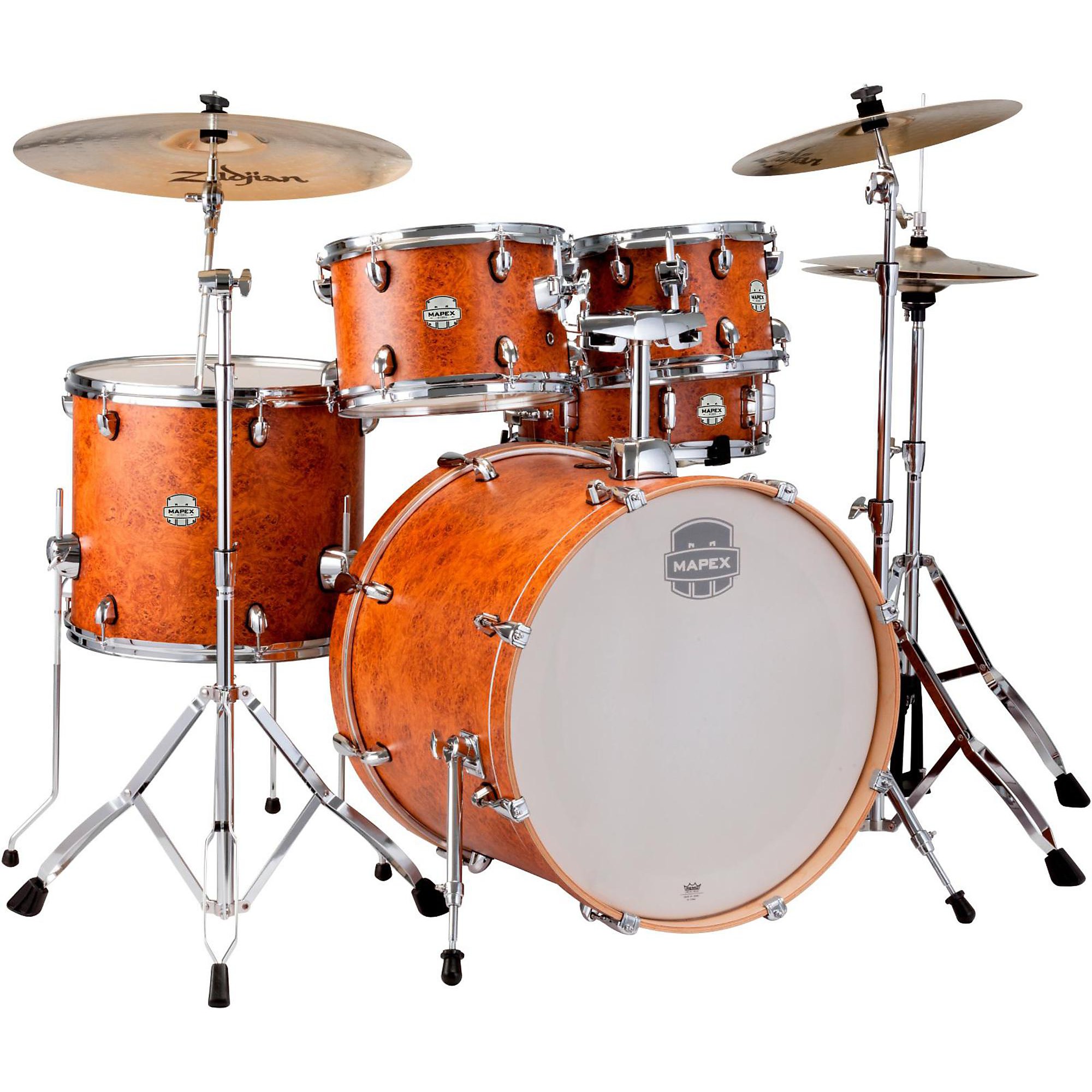 Mapex Storm Rock 5-piece Drum Set Camphor Wood Grain | Guitar Center
