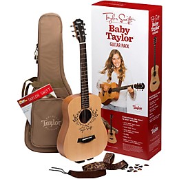 Taylor Taylor Swift Signature Baby Taylor Acoustic Guitar Pack Natural