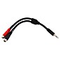 Pig Hog Y Cable Stereo 3.5MM(M) to Dual RCA(F) 6 in. thumbnail