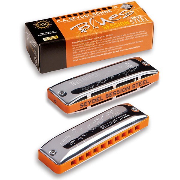 SEYDEL Session Steel Natural Minor Harmonica Eb