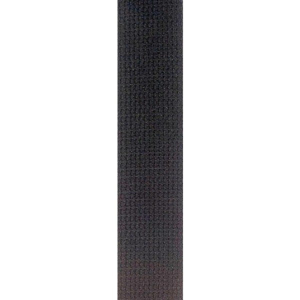 D'Addario Cotton Strap with Pad Lock Black 2 in.