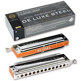 SEYDEL Chromatic DeLuxe Steel Orchestra Harmonica C