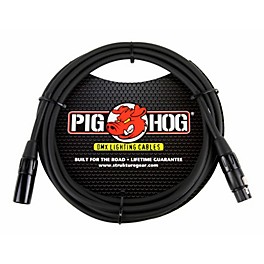 Pig Hog Lighting Cable DMX 3-pin 3 ft. Pig Hog Lighting Cable DMX 3-pin 10 ft.