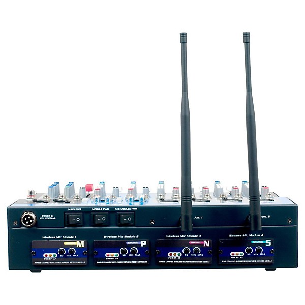 VocoPro WirelessMix-ULTRA All-In-One Live Sound Karaoke Mixer