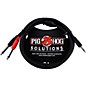 Pig Hog Solutions Stereo Breakout Cable 3.5 mm to Dual 1/4" 3 ft. thumbnail