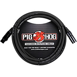 Pig Hog Microphone Cable 8 mm XLR Male to XLR Female 10 ft.