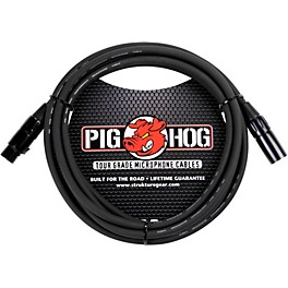 Pig Hog Microphone Cable 8 mm XLR Male to XLR Female 30 ft. Pig Hog Microphone Cable 8 mm XLR Male to XLR Female 10 ft.