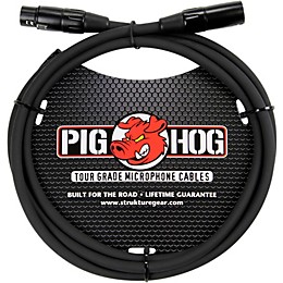 Pig Hog Microphone Cable 8 mm XLR Male to XLR Female 6 ft.