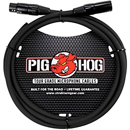 Pig Hog Microphone Cable 8 mm XLR Male to XLR Female 30 ft. Pig Hog Microphone Cable 8 mm XLR Male to XLR Female 30 ft.