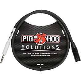 Pig Hog Solutions XLR(M) to 1/4" TRS Adapter Cable 6 ft. Pig Hog Solutions XLR(M) to 1/4" TRS Adapter Cable 6 ft.