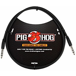 Pig Hog Instrument Cable 1/4" TRS to 1/4" TRS 3 ft.