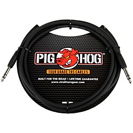 Pig Hog Instrument Cable 1/4" TRS to 1/4" TRS 6 ft. Pig Hog Instrument Cable 1/4" TRS to 1/4" TRS 6 ft.