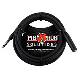 Pig Hog Solutions Headphone Extension Cable 1/4" 10 ft. Pig Hog Solutions Headphone Extension Cable 1/4" 10 ft.