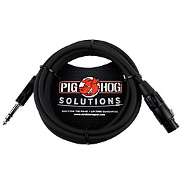 Pig Hog Solutions TRS(M) to XLR(F) Balanced Adapter Cable... Pig Hog Solutions TRS(M) to XLR(F) Balanced Adapter Cable 10 ft.