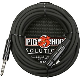 Pig Hog Solutions TRS(M) to XLR(F) Balanced Adapter Cable... Pig Hog Solutions TRS(M) to XLR(F) Balanced Adapter Cable 20 ft.