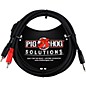 Pig Hog Solutions Stereo Breakout Cable 3.5 mm to Dual RCA 6 ft. thumbnail