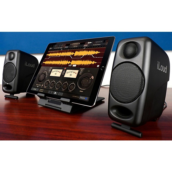  IK Multimedia iLoud Micro Monitor 50 watt Portable Wireless  Bluetooth Studio Reference Monitors, Dual Speakers for Music Production,  Mixing, Mastering, Composing, producing and DJs : Musical Instruments