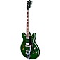 Open Box Guild Starfire V Maple Semi Hollow Electric Guitar Level 2 Emerald Green 190839637208
