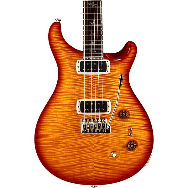 PRS Private Stock Paul's Guitar Curly Maple Top and African Blackwood Neck Electric Guitar Persimmon with Cherry Smoked Burst