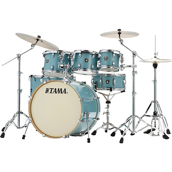 TAMA Superstar Classic 7-Piece Shell Pack Light Emerald Blue Green