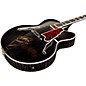 D'Angelico Master Builder NY New Yorker Hollowbody Electric Guitar Transparent Black