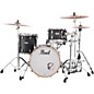Pearl Masters Maple Complete 3-Piece Shell Pack Matte Black Mist thumbnail
