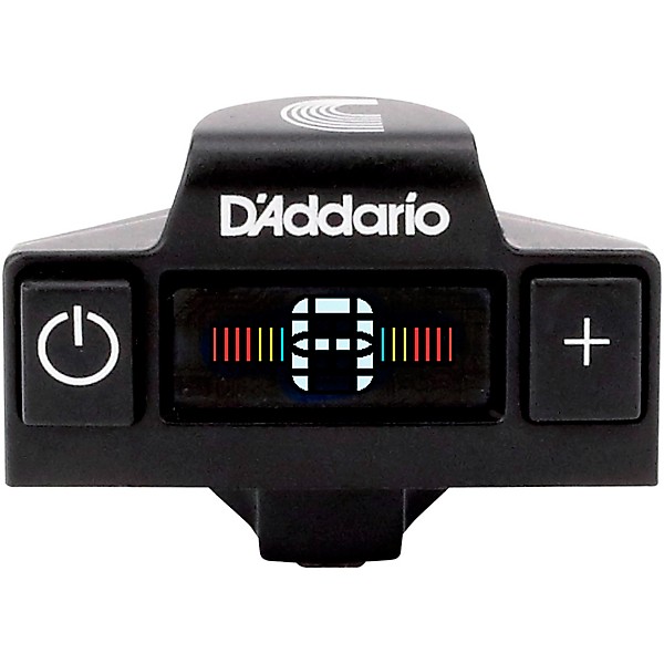 D'Addario NS Micro Acoustic Soundhole Tuner - Color Screen Black