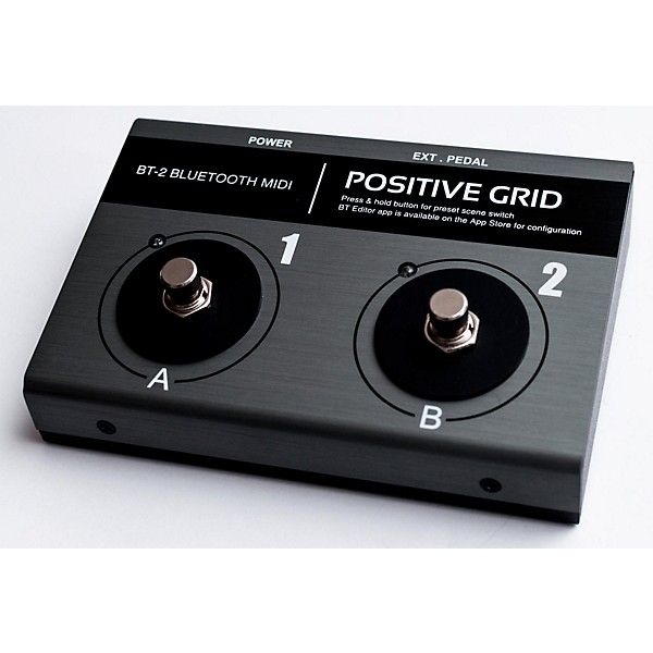 Positive Grid BT2 Bluetooth MIDI Footswitch | Guitar Center